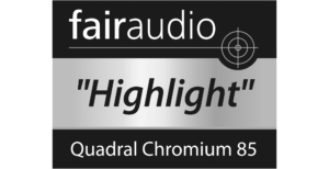fairaudio Siegel Quadral Chromium 85